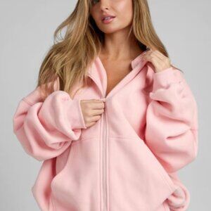 Comfrt Pastel Zip Hoodie